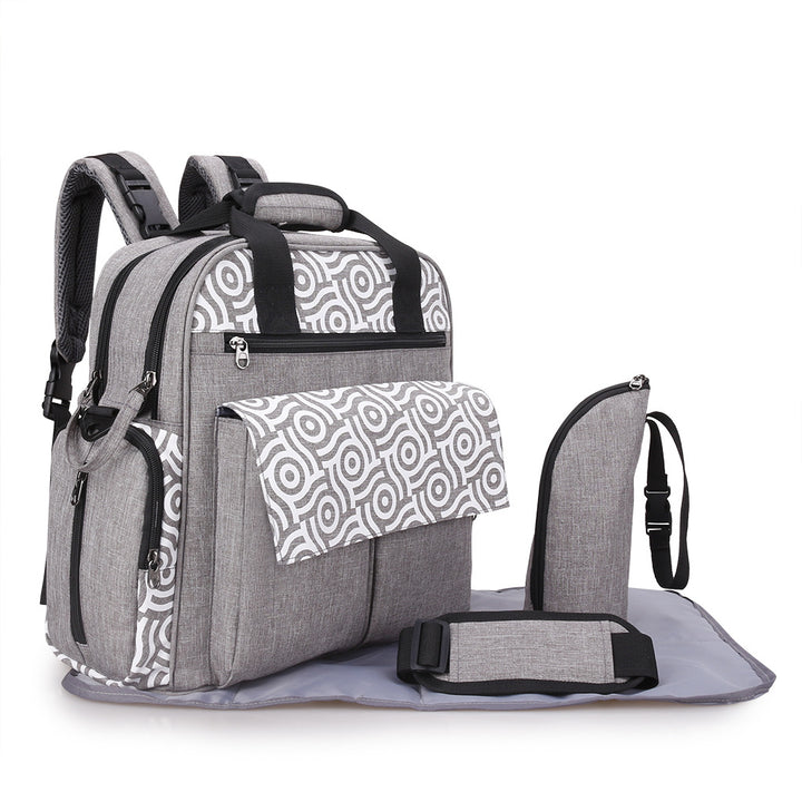 Multifunctional Diaper Bag with Insulated Compartments Stornfield