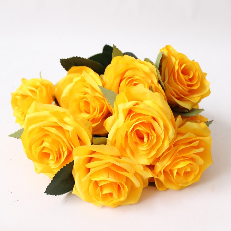 Premium Lifesize Artificial Rose Bouquet