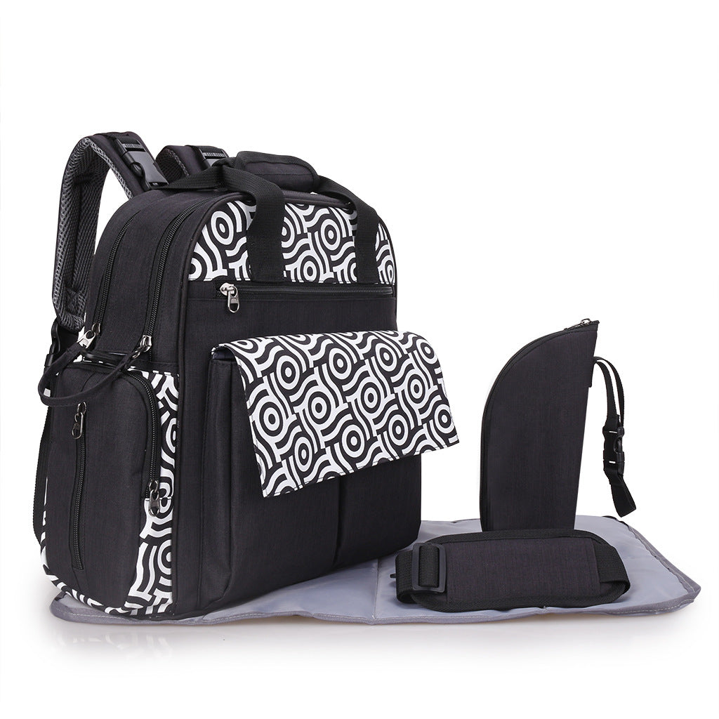 Multifunctional Diaper Bag with Insulated Compartments Stornfield