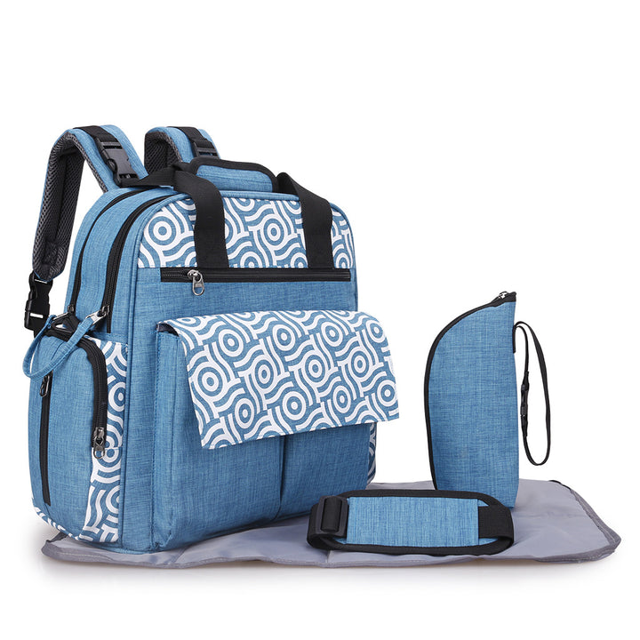 Multifunctional Diaper Bag with Insulated Compartments Stornfield