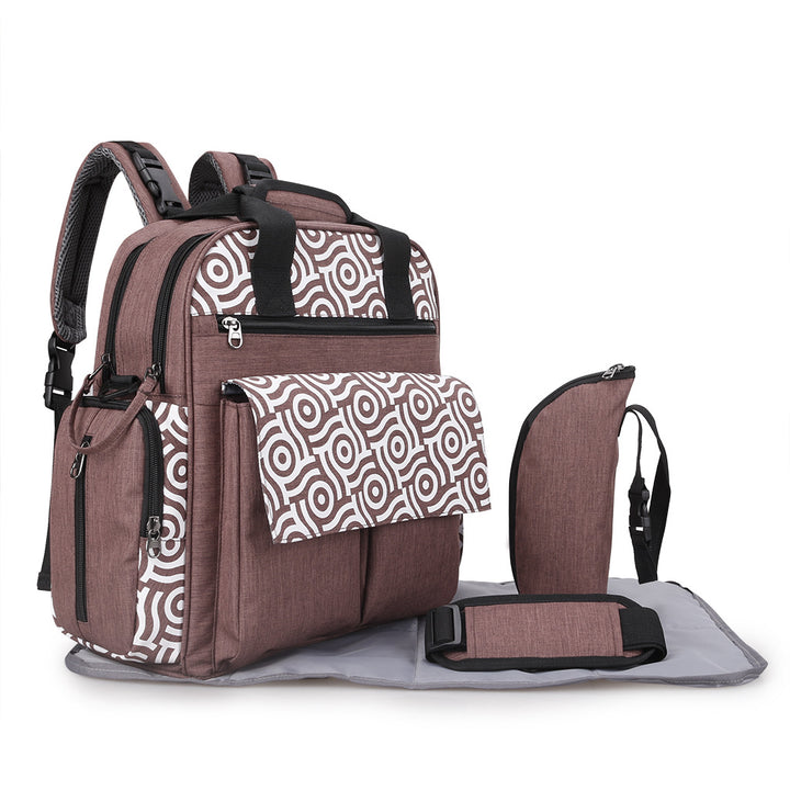 Multifunctional Diaper Bag with Insulated Compartments Stornfield