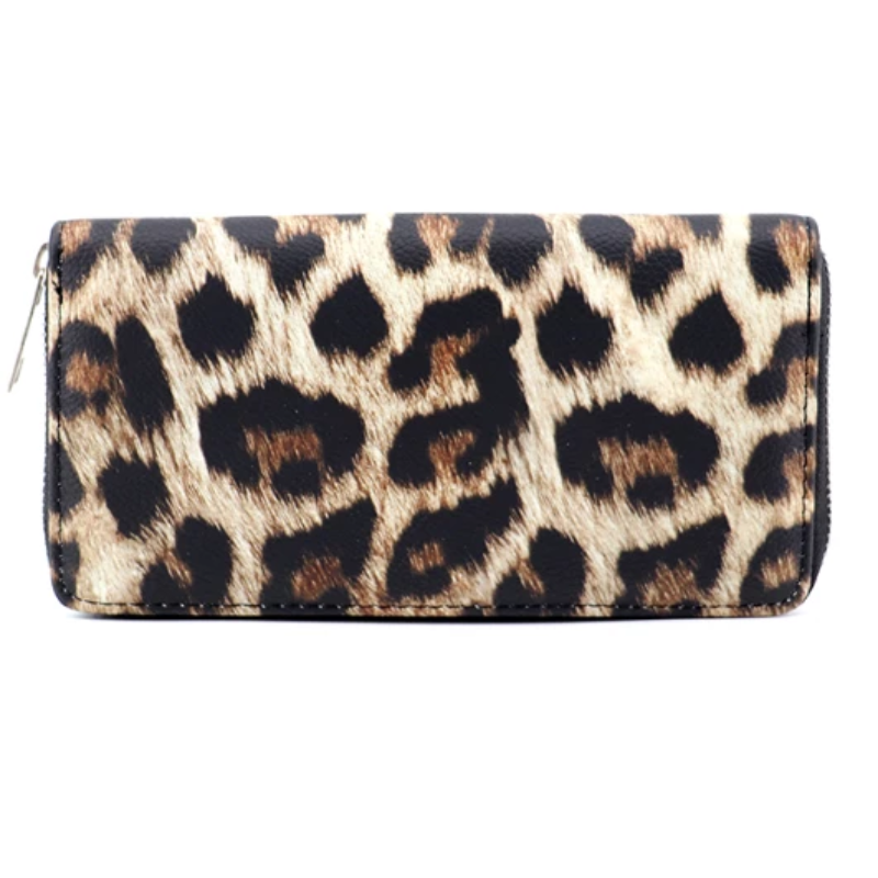 Women's Classic Leopard Print Wallet | Stornfield
