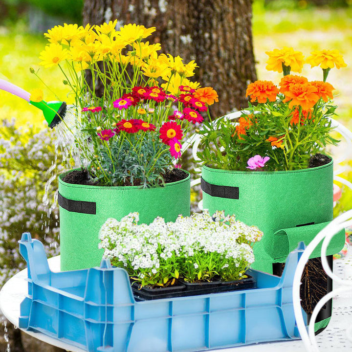 Plant sack planting bag plant pouch 5 pieces | Stornfield