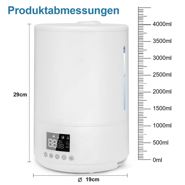 4L Top Fill Humidifier with Remote Control | Stornfield