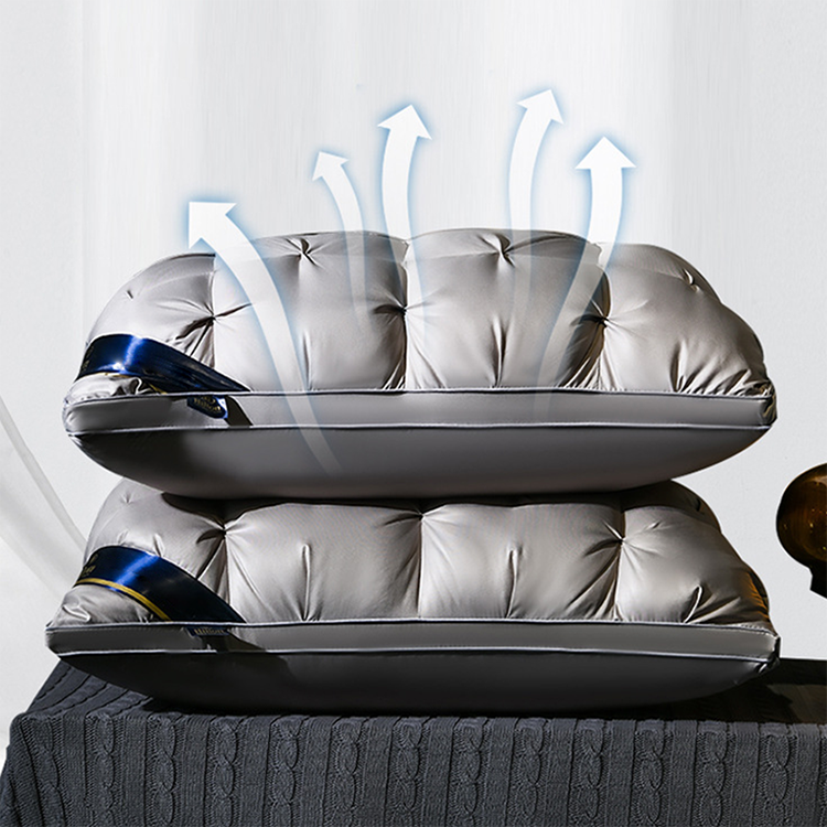 Ergonomic neck pillow with 3D quilting | Stornfield