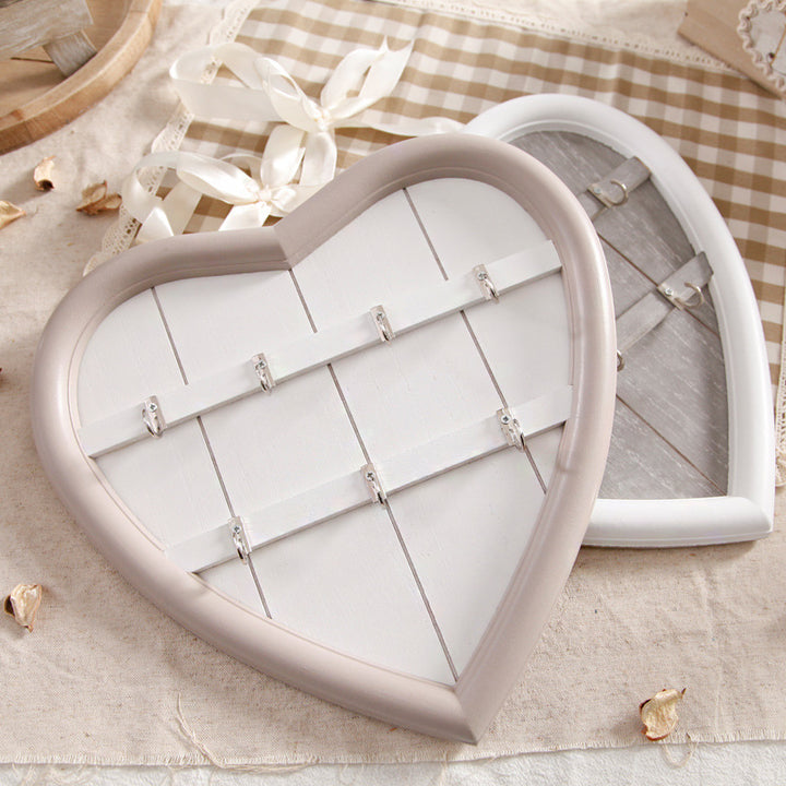 Heart-shaped Decorative Keychain Rack