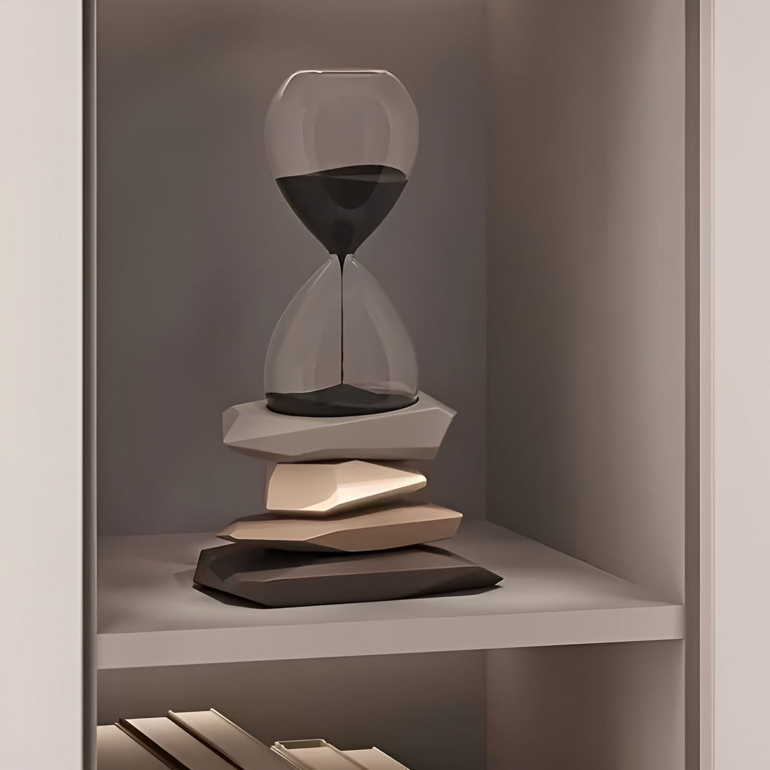 Minimalist Hourglass – Timeless & Decorative | Perfect for Living Room and Office | Stornfield