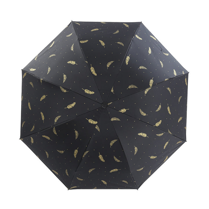 Ladies Automatic Folding Umbrella with Elegant Spring Design Stornfield