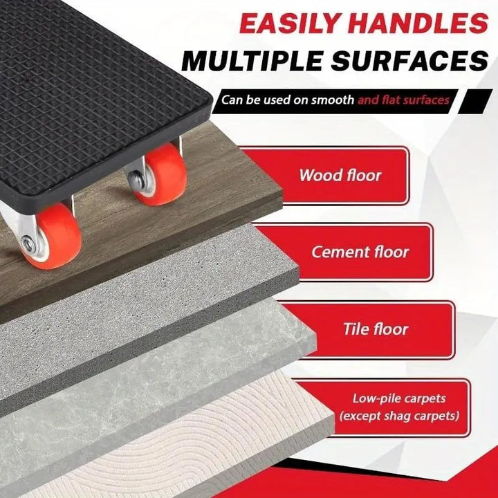 GlideMaster — Effortlessly master heavy loads and protect your back while moving furniture | Stornfield