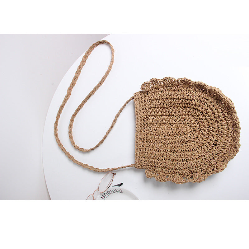 Handcrafted shoulder bag with perforated design Stornfield