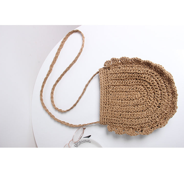 Handcrafted shoulder bag with perforated design Stornfield