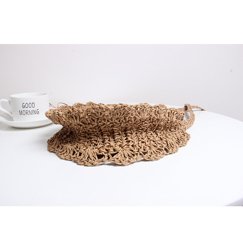Handcrafted shoulder bag with perforated design Stornfield