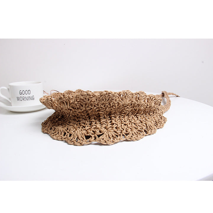 Handcrafted shoulder bag with perforated design Stornfield