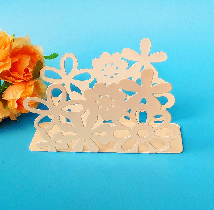 Decorative Flower Towel Holder