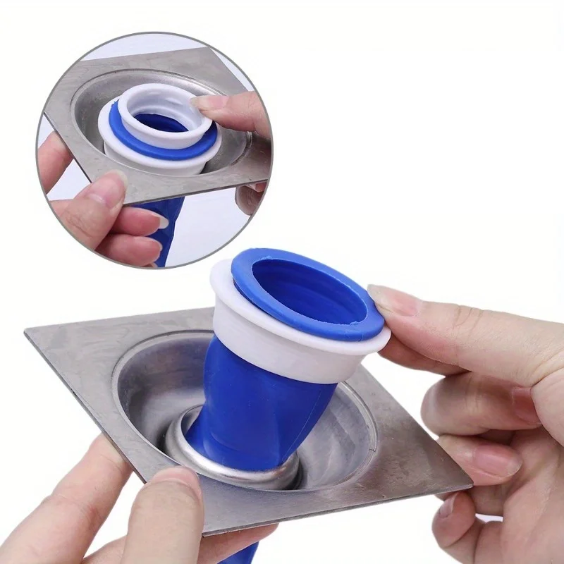 DrainGuard Backflow Preventer Set – 6 Pieces Anti-Odor & Backflow Floor Drain Flap for Bathroom, Toilet & Kitchen Stornfield