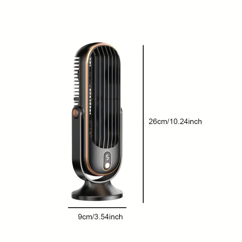 Portable Mini Air Conditioner with USB Charging – 5 Speeds & 720° Rotation | Stornfield