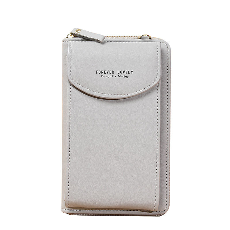 First-class phone case/shoulder bag with zipper | Stornfield
