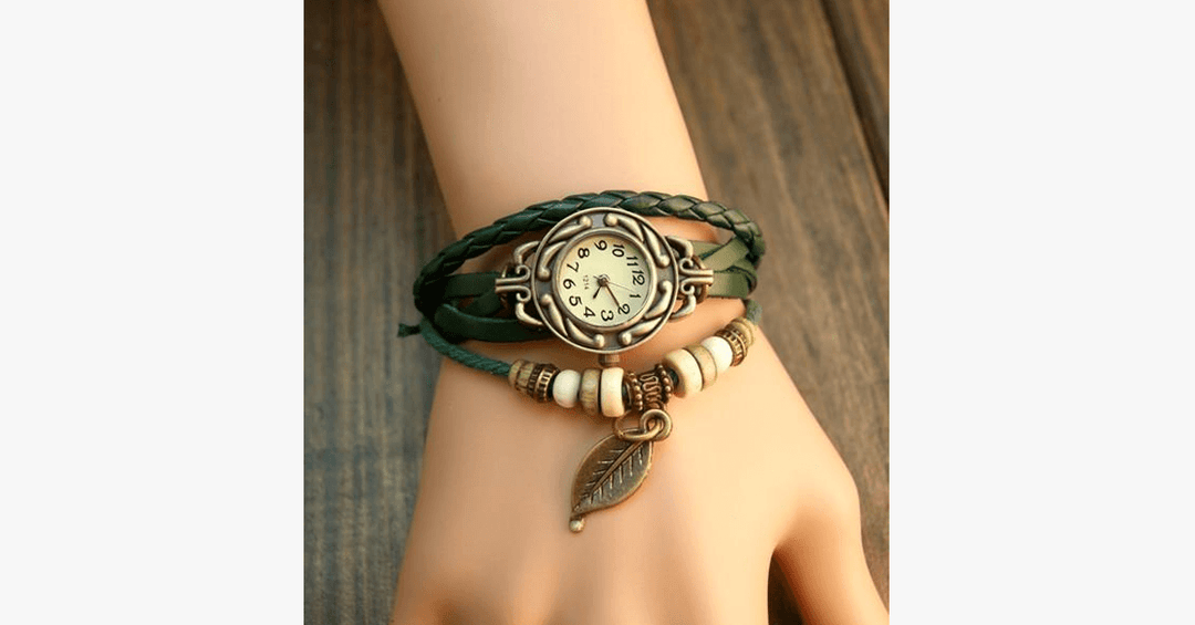 Stornfield | The Boho-Chic Leaf Vintage Watch