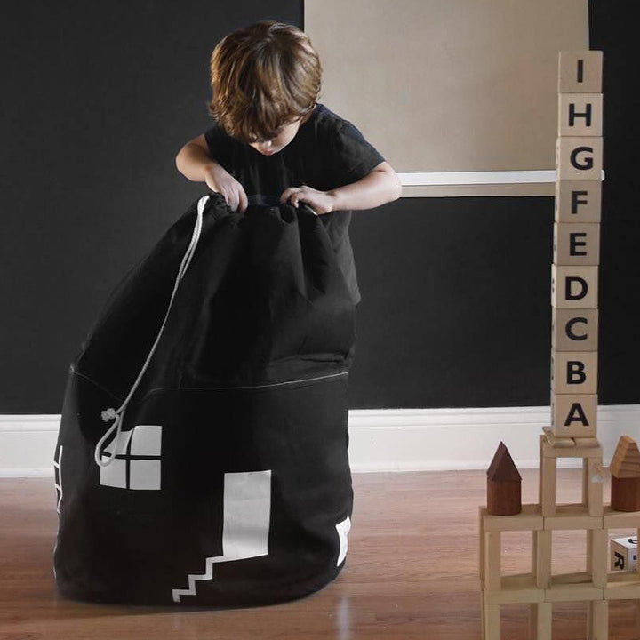 Toy Storage Bag with Drawstring Closure and Fun Design Stornfield