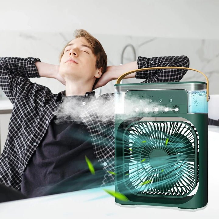 3-in-1 Portable Air Cooler with Humidifier and LED Night Lights | Stornfield