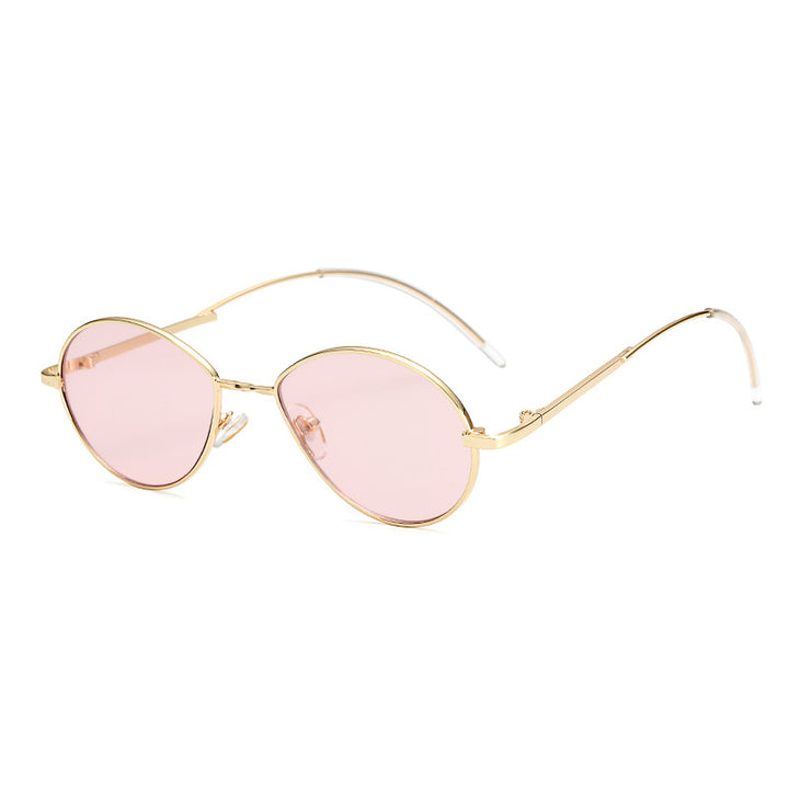 Women's round sunglasses with ultra-light frame Stornfield