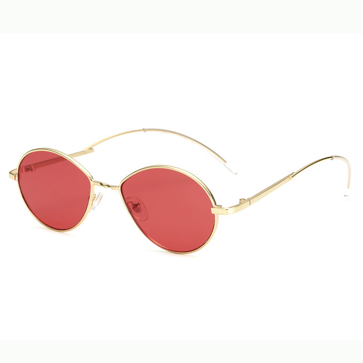Women's round sunglasses with ultra-light frame Stornfield