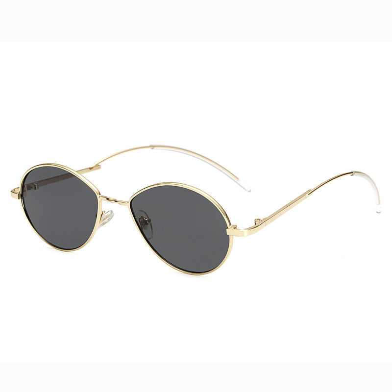 Women's round sunglasses with ultra-light frame Stornfield