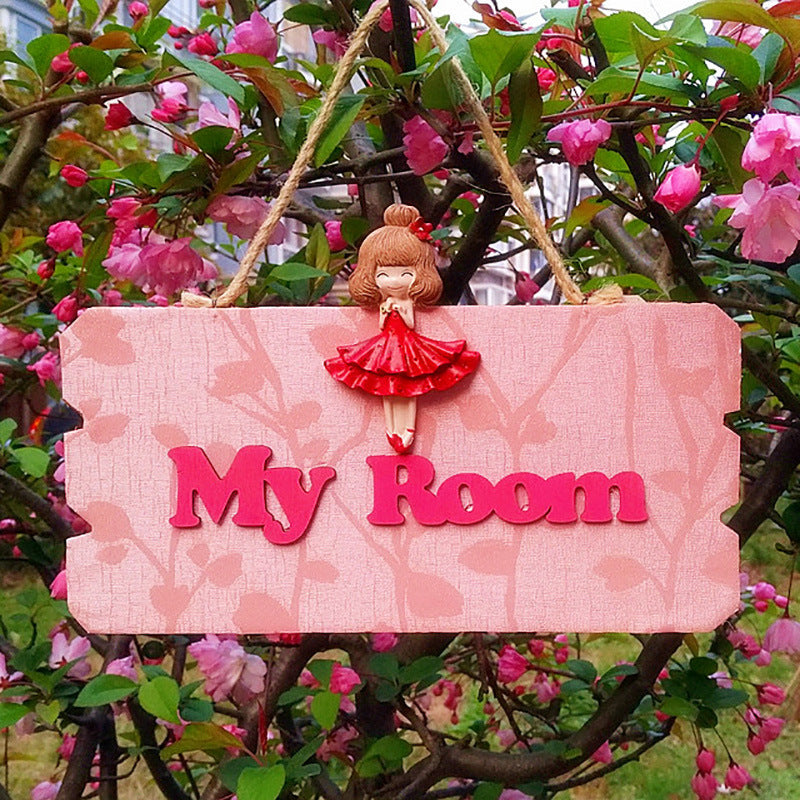 Playful Room Decoration Sign