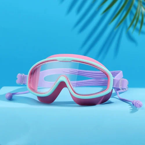 Stornfield | Kids' HD Swimming Goggles with Large Frame, Leak-Proof and Anti-Fog