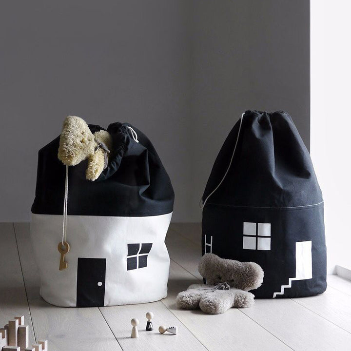 Toy Storage Bag with Drawstring Closure and Fun Design Stornfield