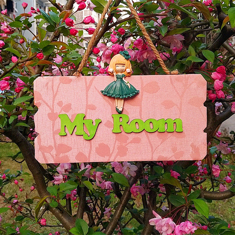 Playful Room Decoration Sign