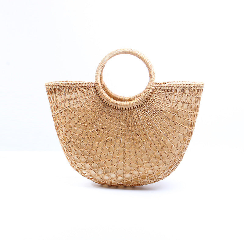 Elegant Handmade Basket Bag Stornfield