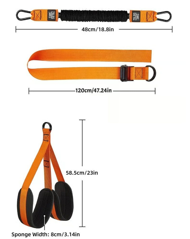 Pull-up assistance band with double foot system | Stornfield