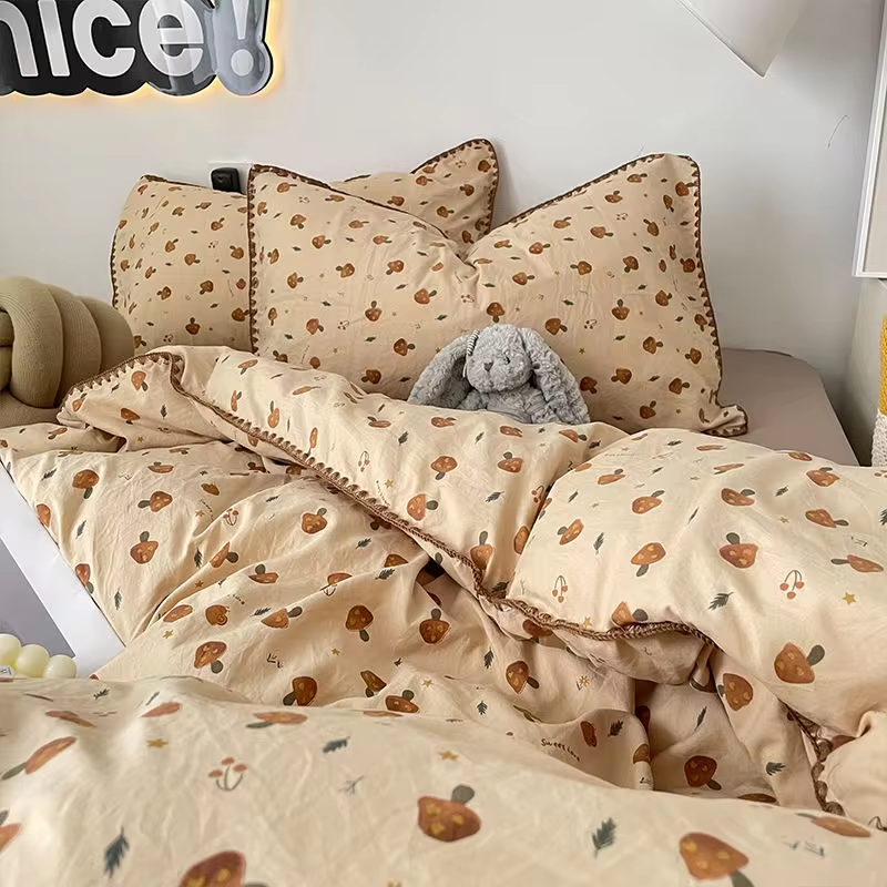 Stornfield | Mushroom Bedding Set