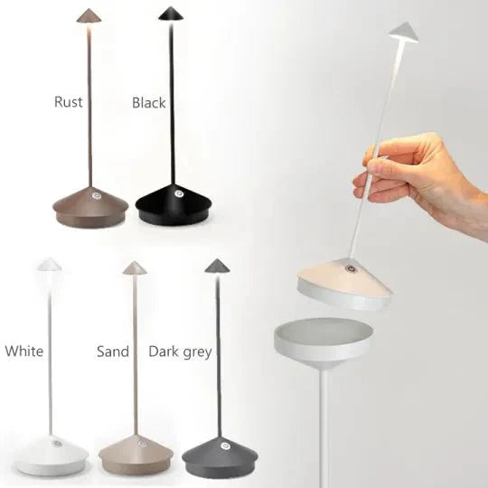 Stornfield | LumiZen Minimalist LED Table Lamp | Wireless, Waterproof and Dimmable Lighting