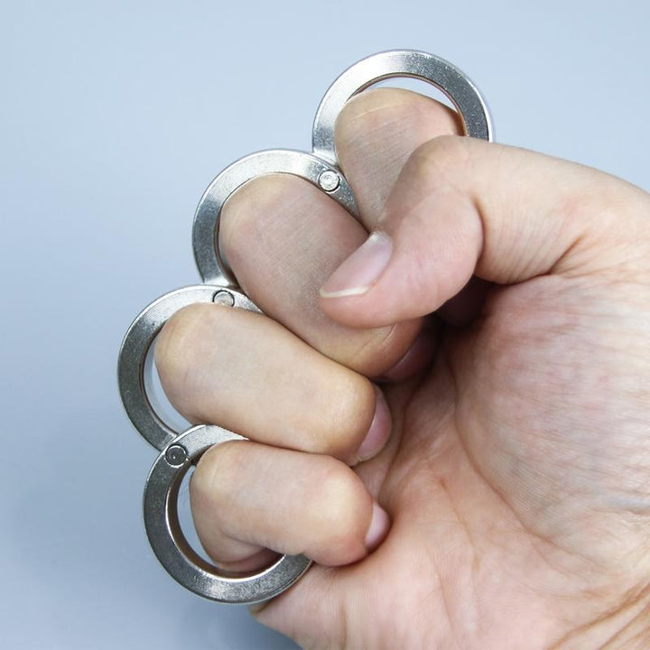 Stornfield | Foldable Four-Ring Titanium Steel Fidget Toy