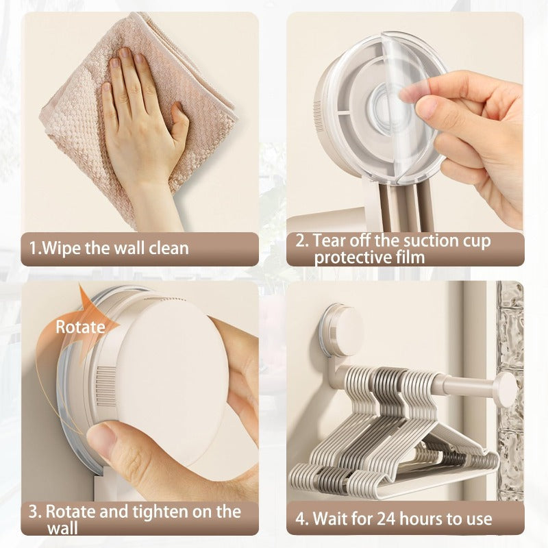 Stornfield Telescopic Suction Hanger Organizer