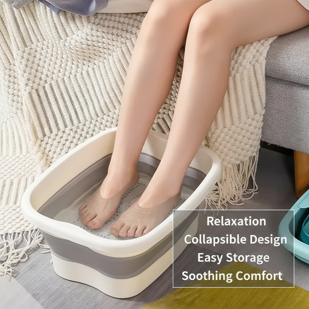 Home Spa FoldaStonrfielde Foot Wash Bucket | Stonrfield