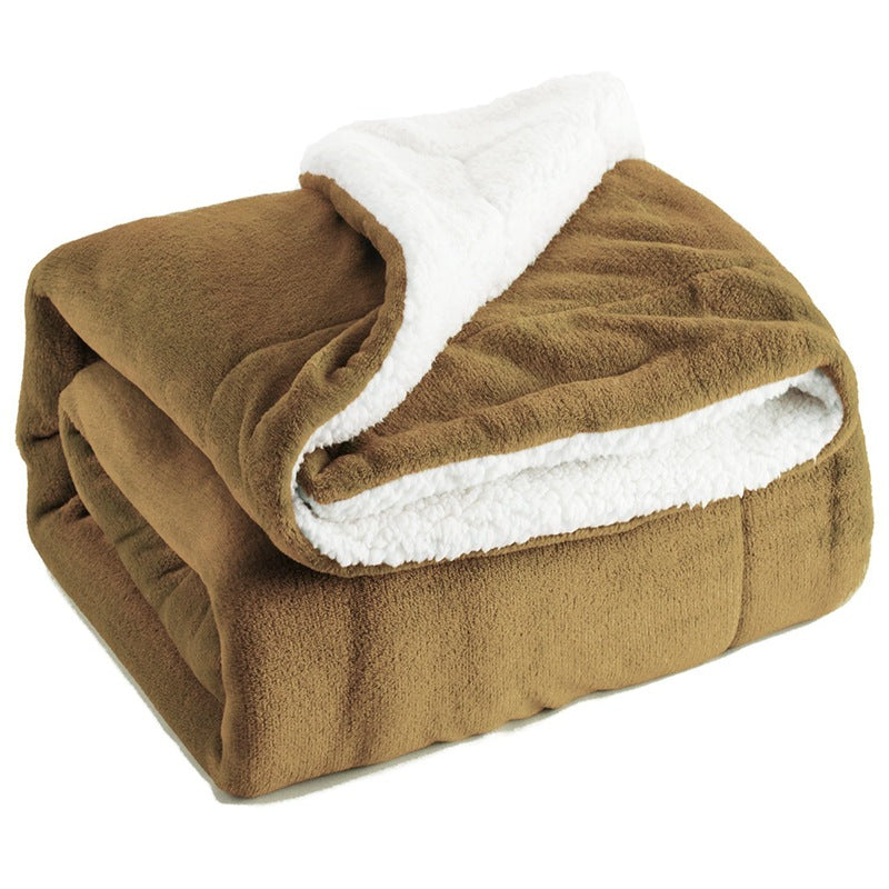 Women soft and warming fleece blanket Stornfield