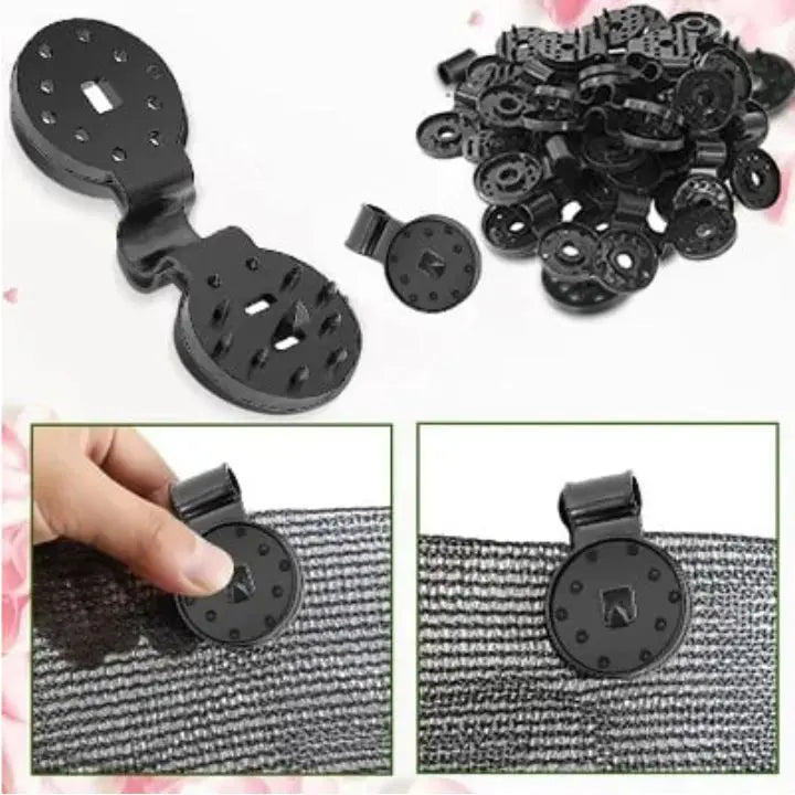 GardenGrip Pro Clips — Never again wobbly nets thanks to secure hold in any weather! | Stornfield