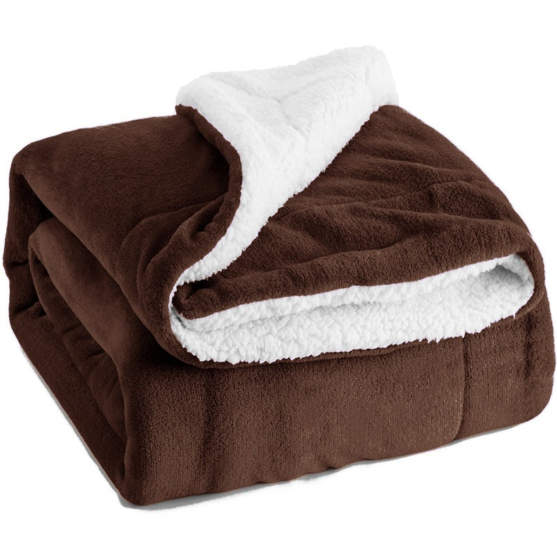 Women soft and warming fleece blanket Stornfield