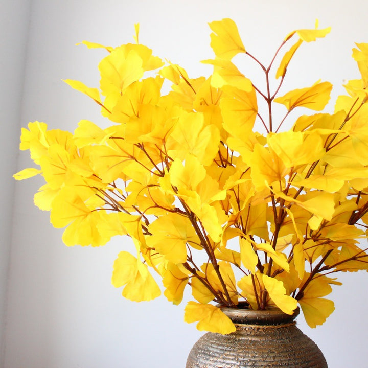 Decorative Ginkgo Leaf Arrangement