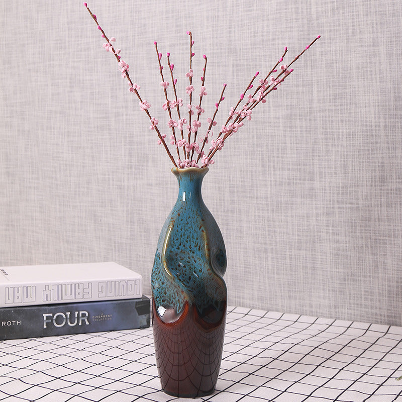 Artisanal Ceramic Decorative Bottle Vase Stornfeild