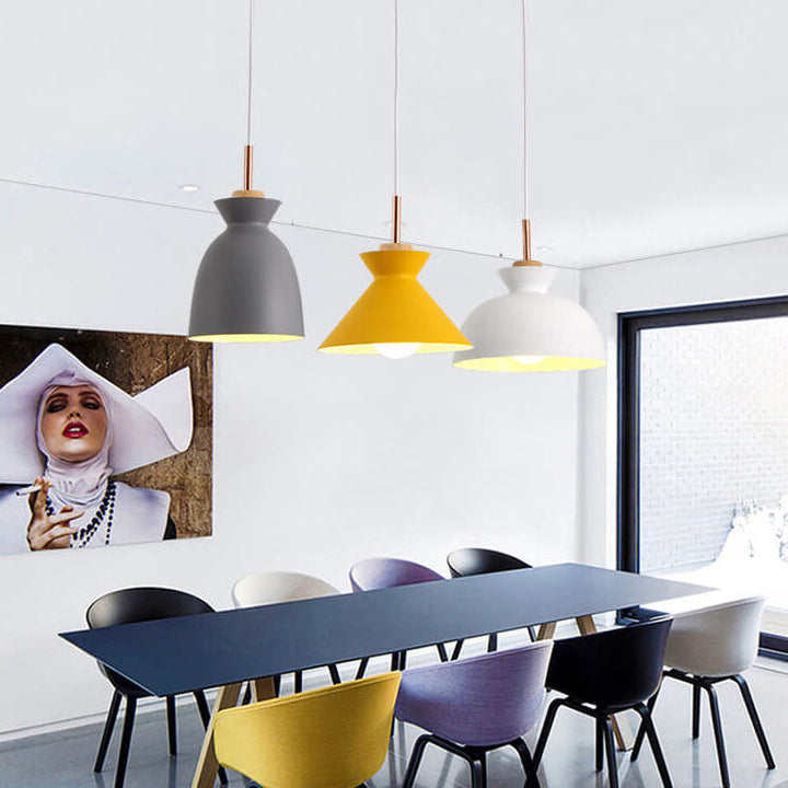 Stornfield | AuroraLite Nordic Luminaire | Metal Design | 1-Light | Modern Color Options