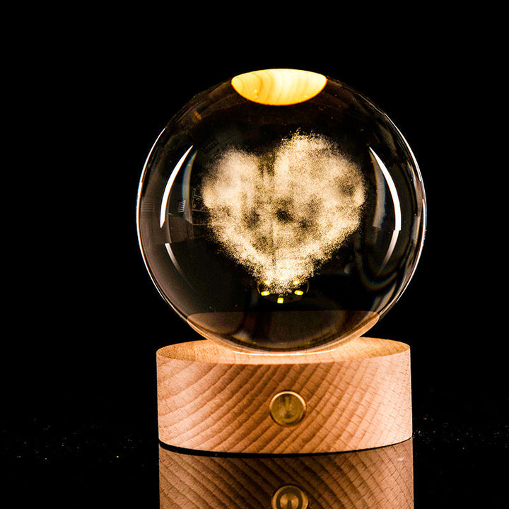 Galaxy Crystal Ball Lamp | Stornfield
