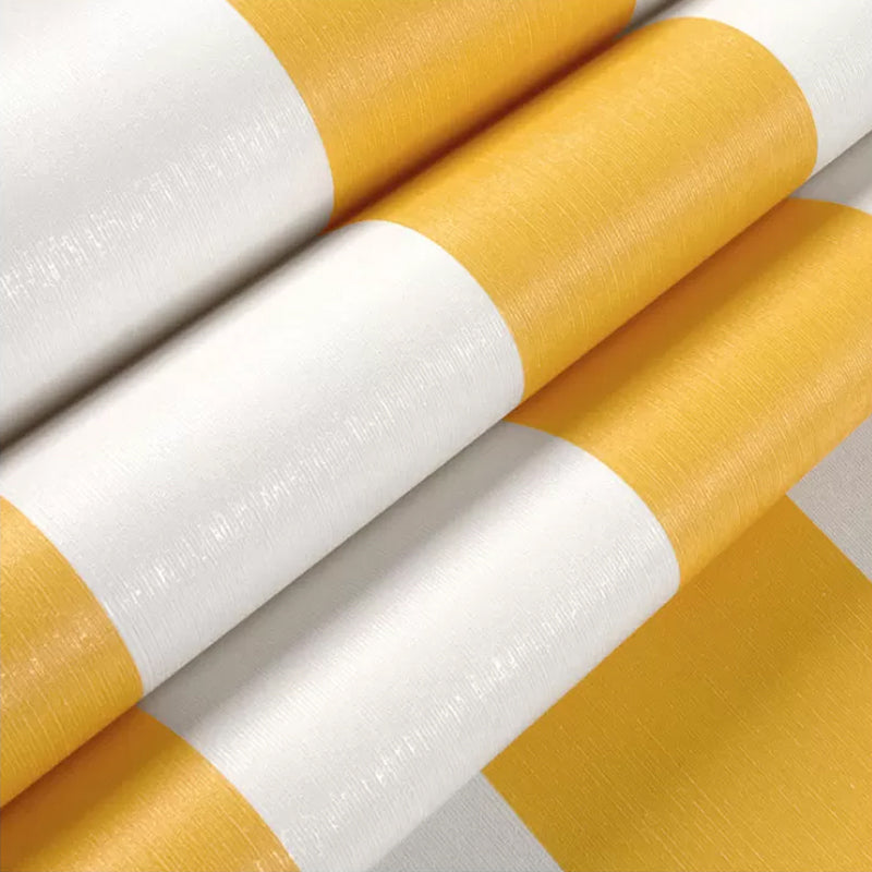 Stornfield | Simple Wide Striped Non-Adhesive Wallpaper for Cafe and Clothing Store, 33ft x 20.5in