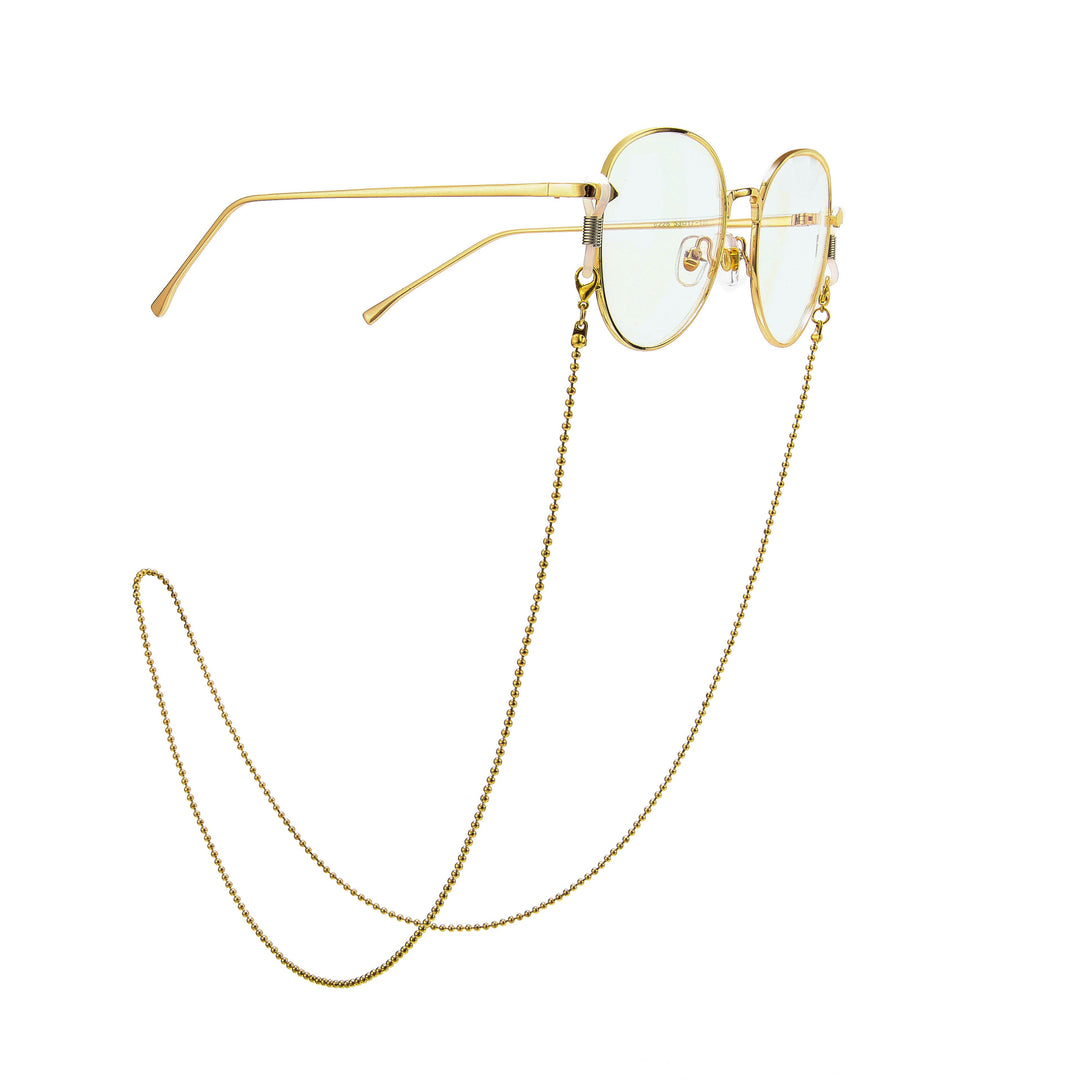 Eyewear Holder Chain with Metal Ball Beads Stornfield