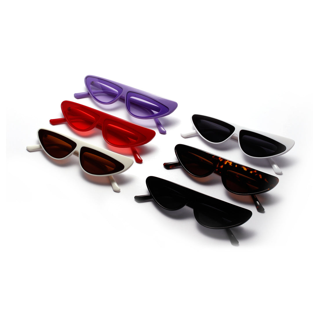 Women Cat-Eye Sunglasses with trendy asymmetrical design Stornfield