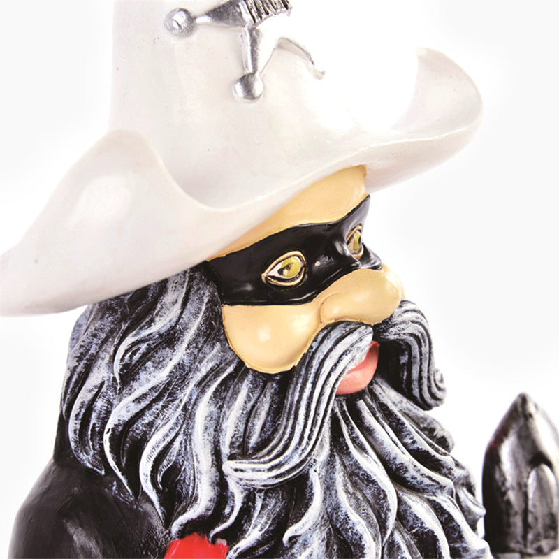 Decorative Pirate Gnome Figurine
