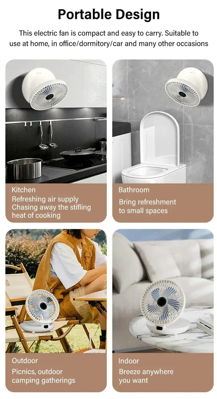 Household Dual-use Kitchen Fan | Stornfield